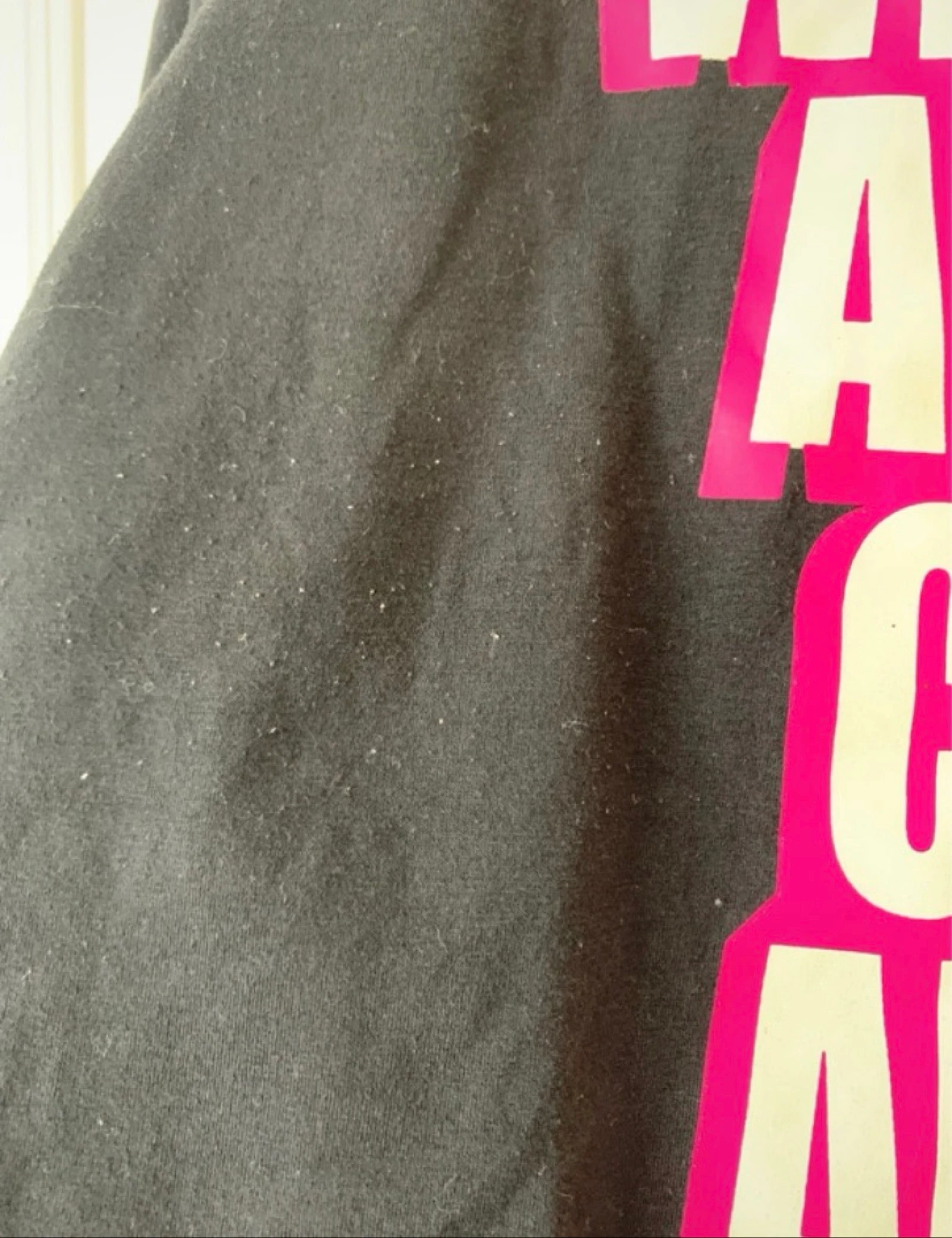 Women's black/fushia print t-shirt - Size 2XL Curve – photo 4